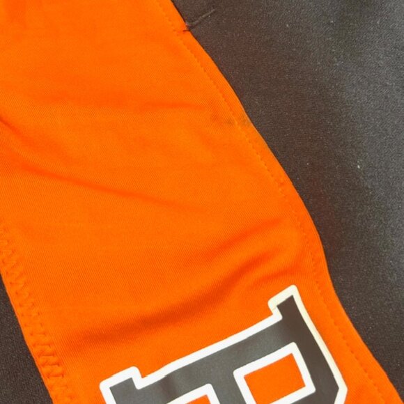 Nike On Field Dri Fit Cleveland Browns Athletic Shorts Brown Orange S. Small NFL - Picture 11 of 11